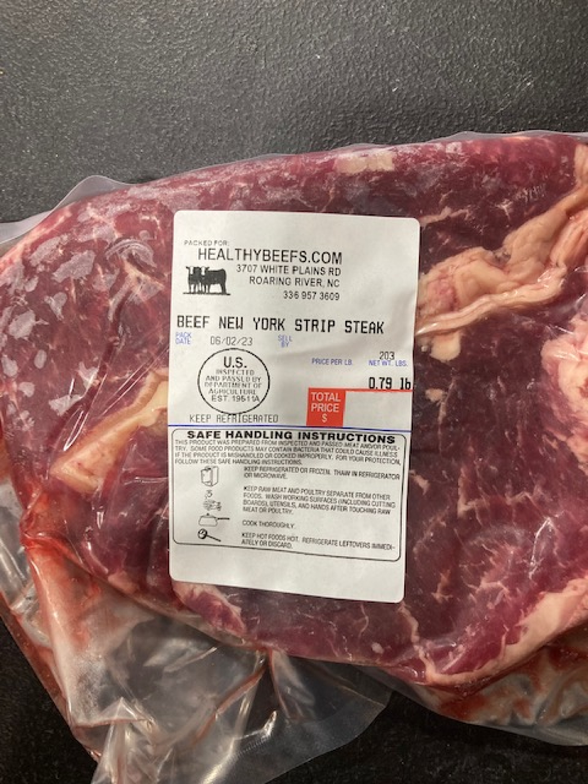 1/2 Freezer Ready Vacuum Sealed Share Of 1200 Lb Live wt Beef! Deposit now!